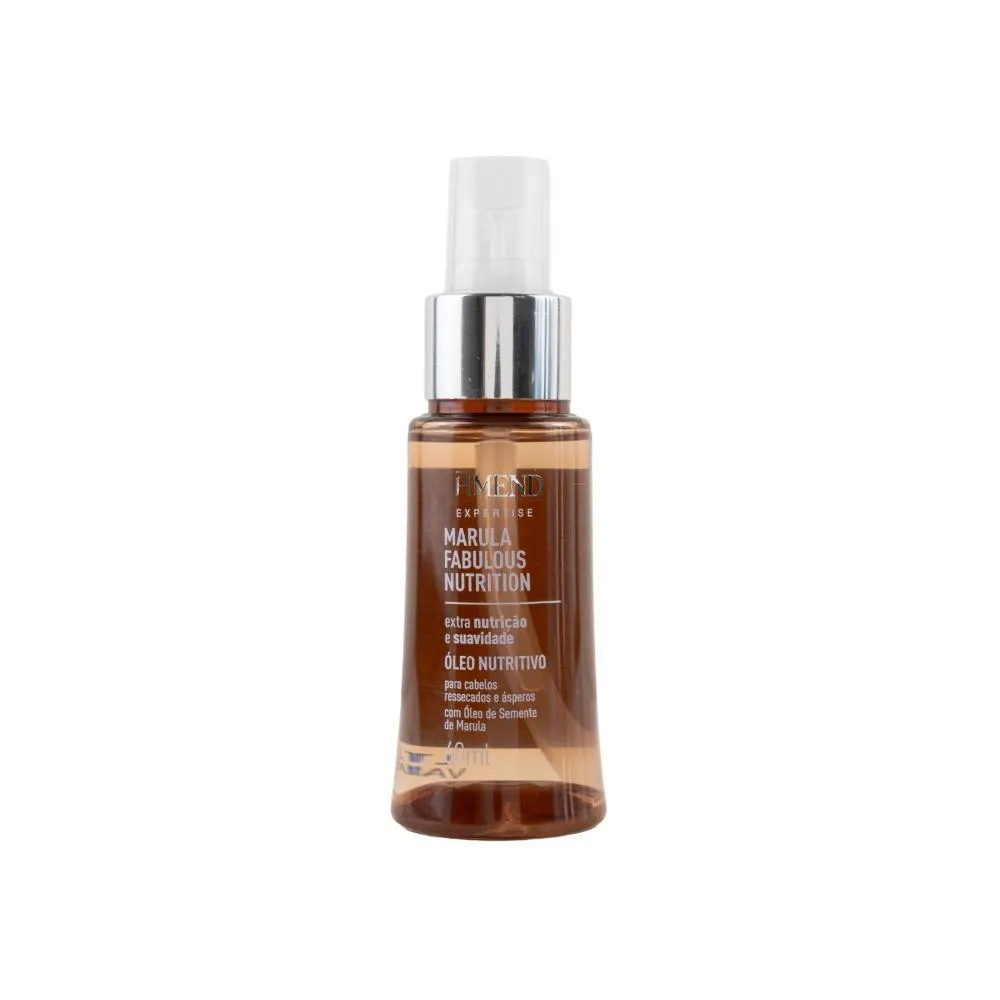 Óleo Capilar Amend Expertise Marula Nutrição e Brilho 60 Ml