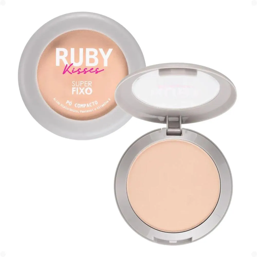 Pó Compacto Ruby Kisses Super Fixo Cor 118 Sfp118B