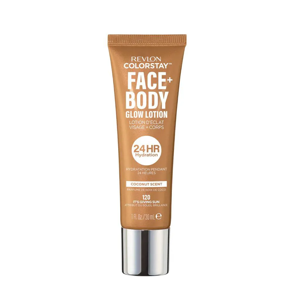 Revlon Colorstay Face + Body Glow Lotion It?S Giving Sun 120 - Iluminador 30Ml Bronze Glow