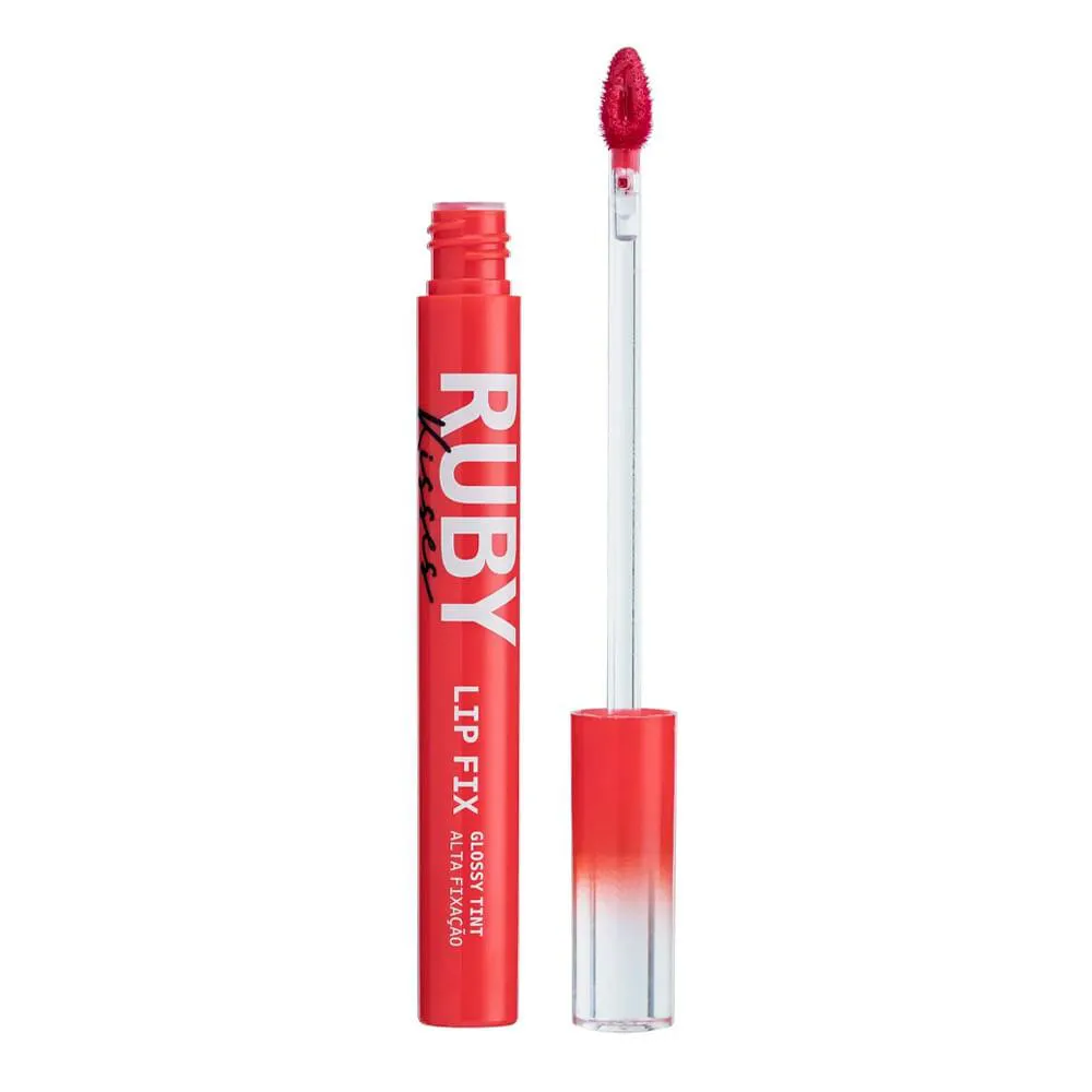 Ruby Kisses Lip Fix Glossy Tint - Cherry Kiss