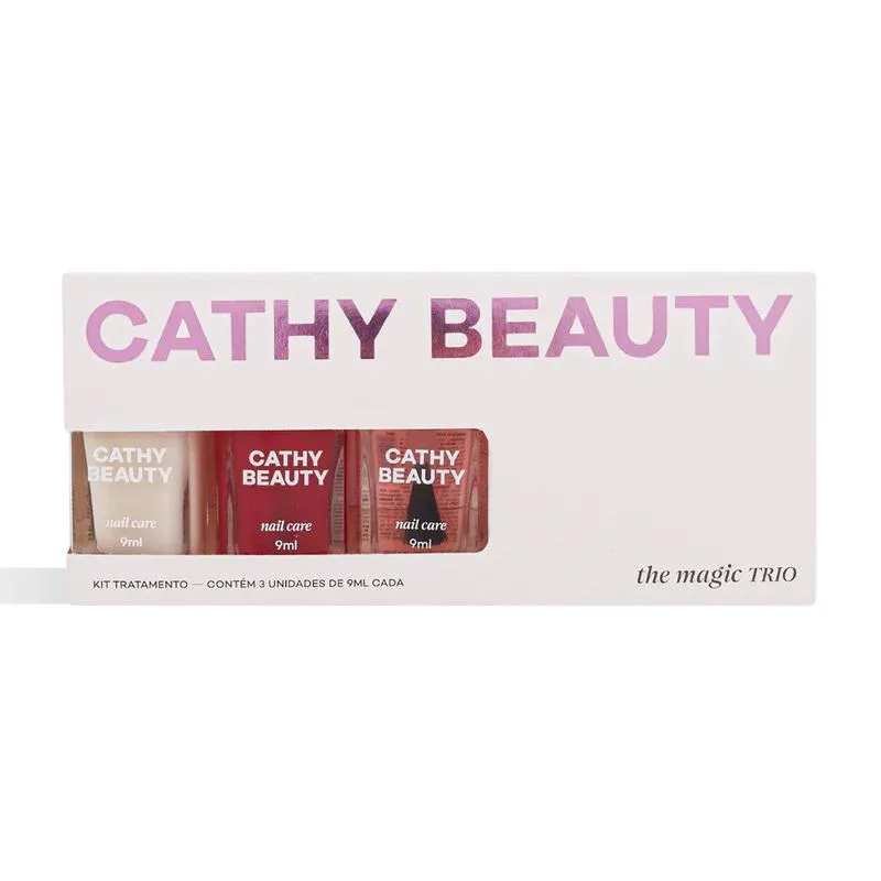 Cathy Beauty Kit Esmaltes Trat The Magic Trio