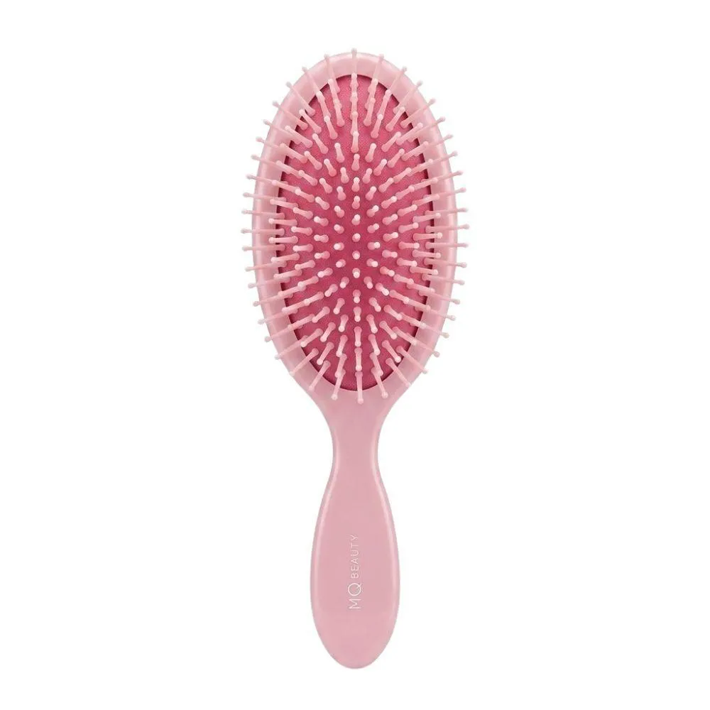 Escova Oval Grande Mq Beauty Macarron Collection Rosa