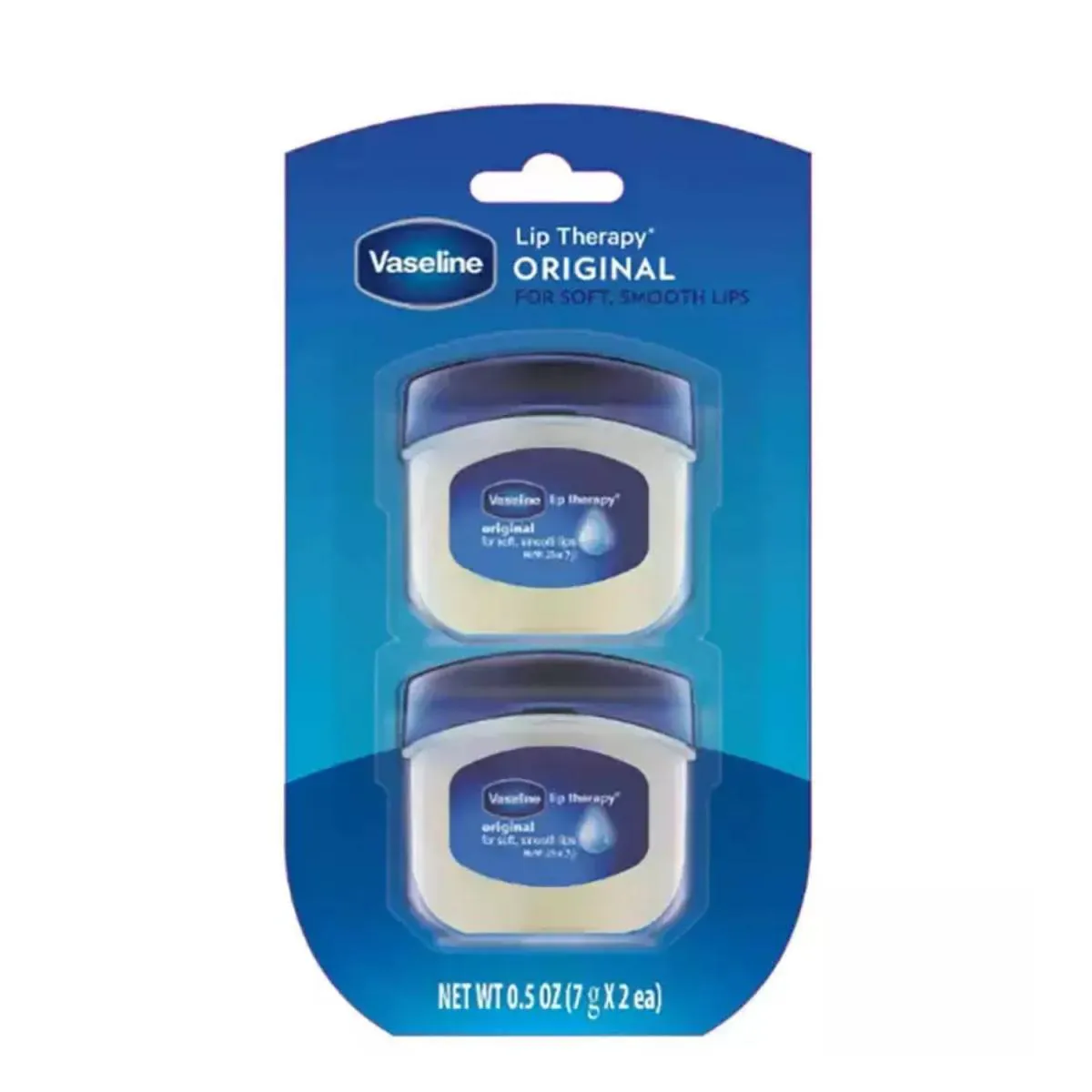 Vaseline Lip Type Original Duplo  - Hidratante Labial  2X7G