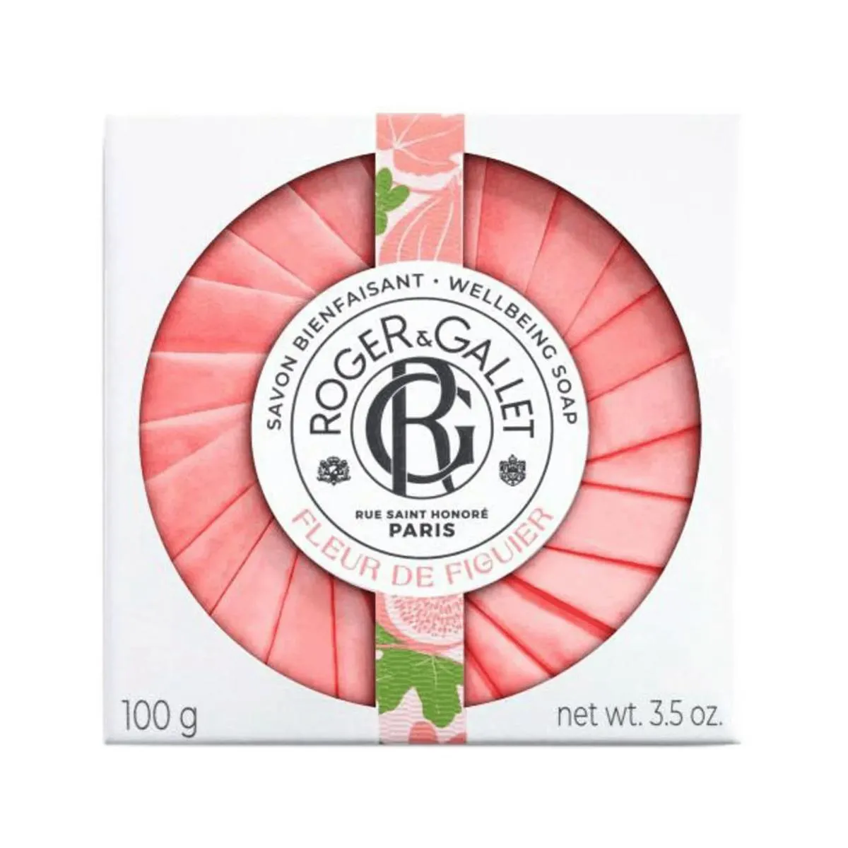 Roger & Gallet Fleur de Figuier Savon Bienf - Sabonete Perfumado - 100G