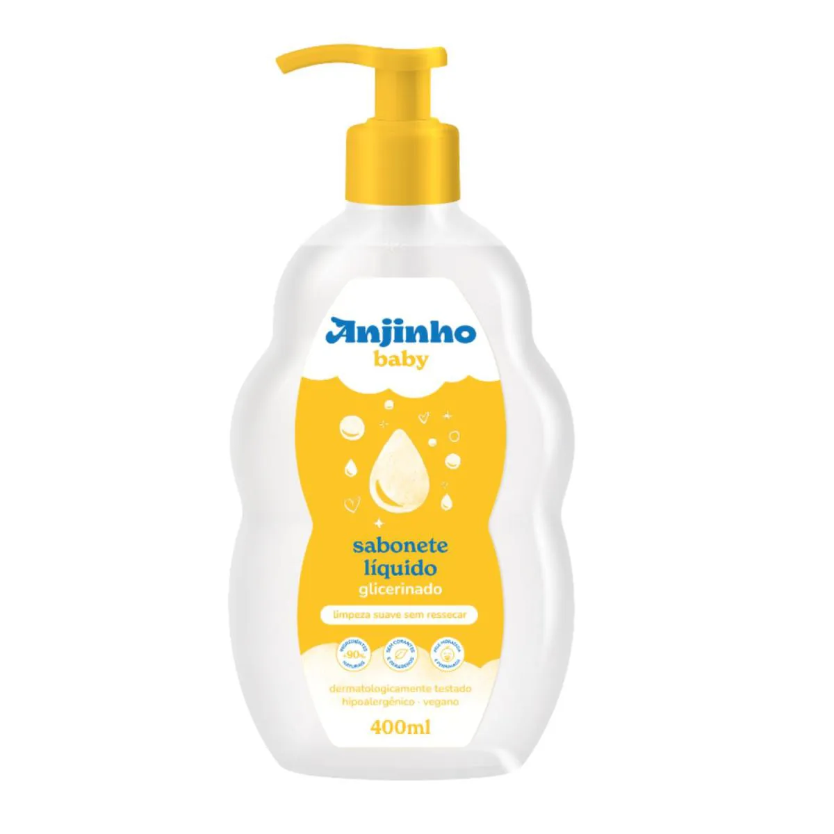 Sabonete Líquido Anjinho Kids 400Ml Glicerina