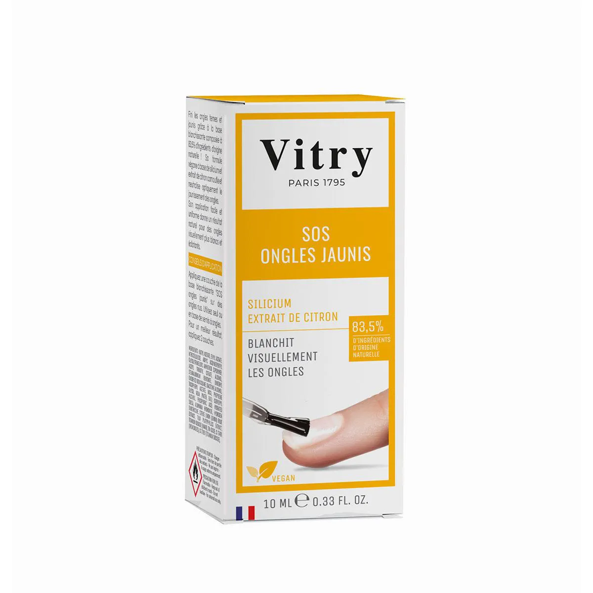 Base Sos Unhas Amareladas Vitry 10ml