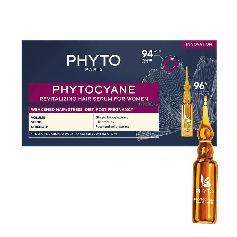 Phyto Paris Phytocyane Femme - Sérum Revitalizante 12x5ml