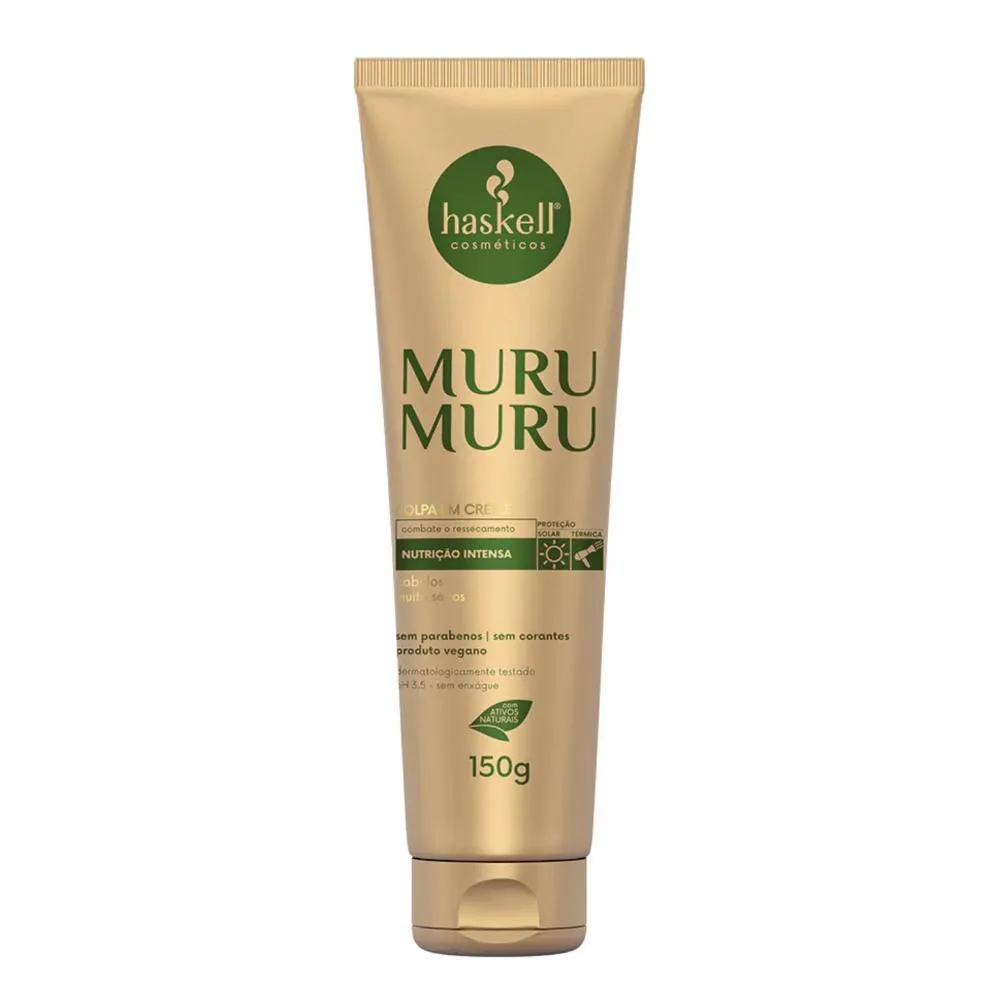 Haskell Murumuru Leave In em Polpa com Proteção Térmica 150g