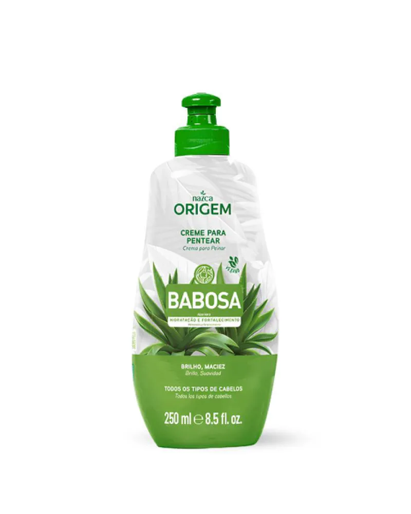 Creme para Pentear Babosa Origem 250ml Nazca