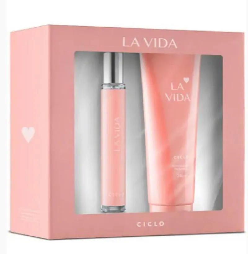 Estojo La Vida (deo Col 30ml+ Hidrat)