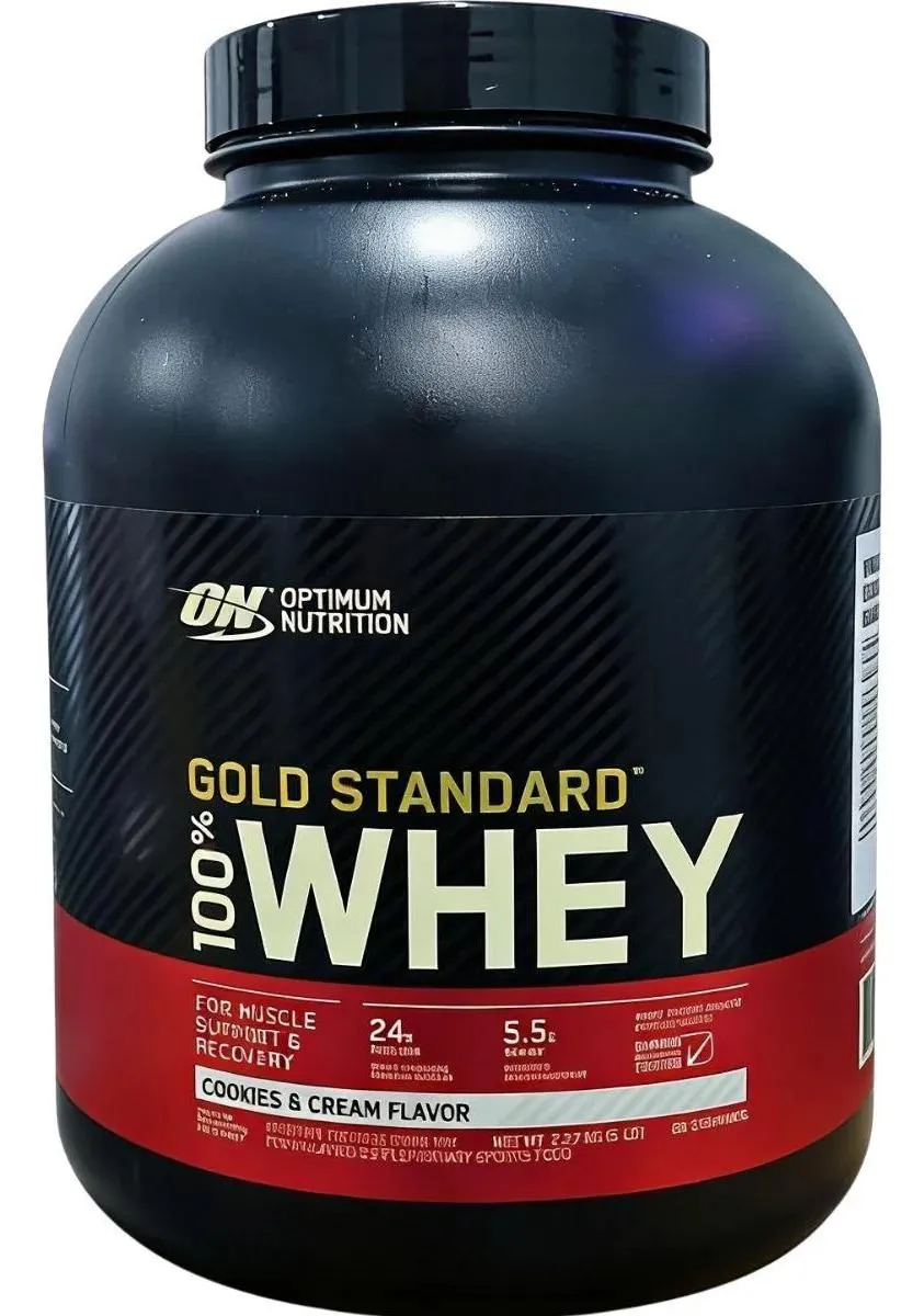 100% Whey Protein Gold Standard (2,270kg) - Cookies And Cream