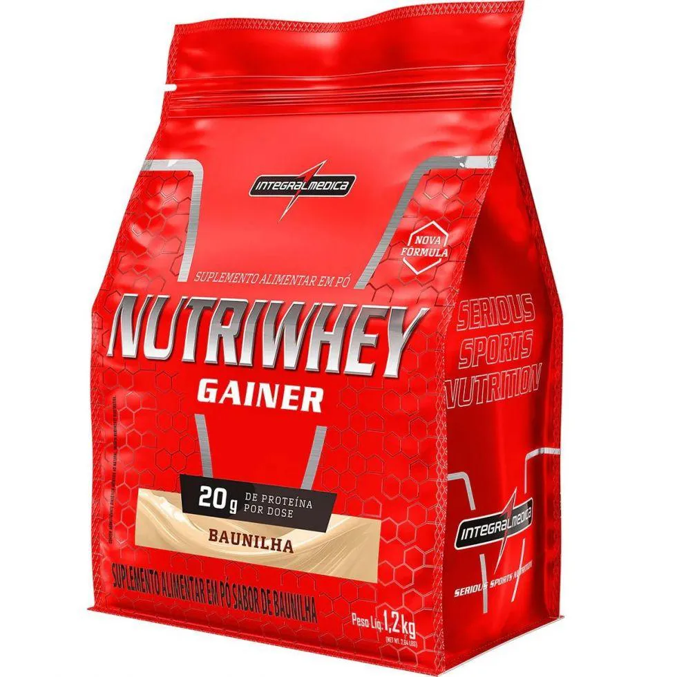 Nutri Whey Gainer (1,2kg) - Baunilha