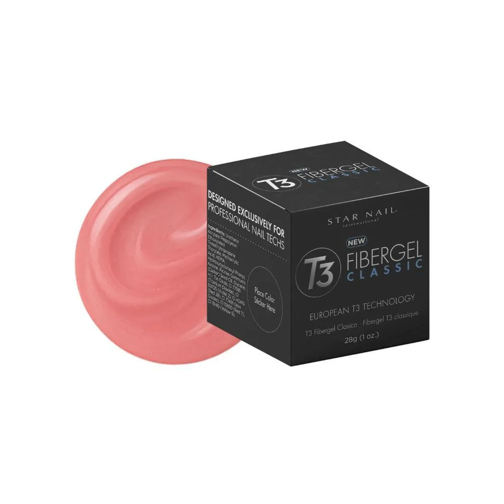 Gel Fibra Cuccio T3 Fibergel Natural Nude Estruturação e Resistência 28 G