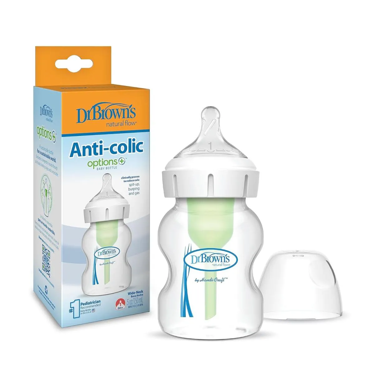 Mamadeira Dr Brown'S Anti-Colic Options+ 150ml Importada
