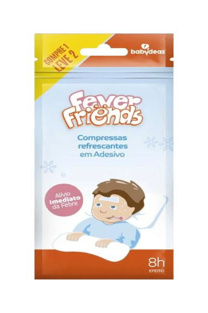 Compressa Infantil 2 em 1 Babydeas - 02 Unid