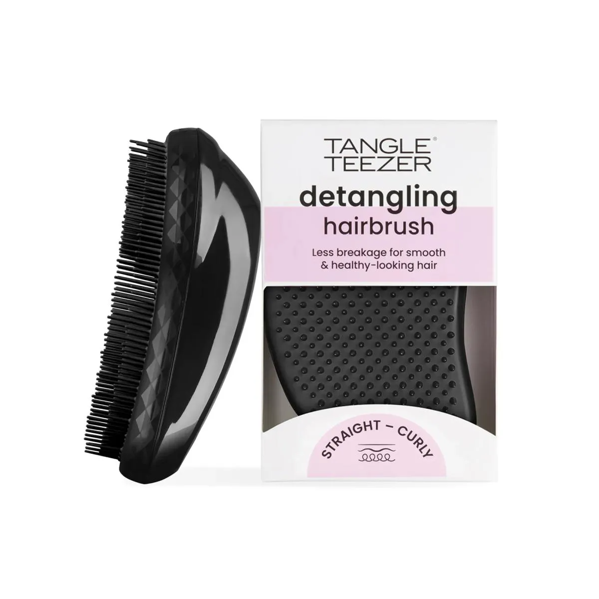 Escova de Cabelo The Original Straight Curly Panther Black Tangle Teezer