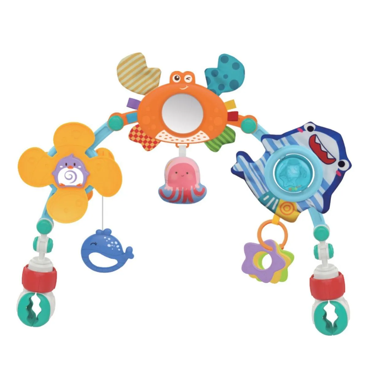 Móbile para Carrinho e Berço com Chocalho Ocean - Maxi Baby