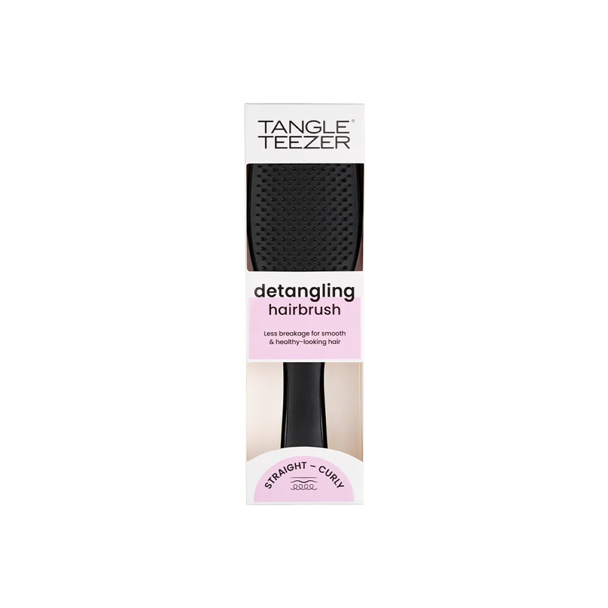 Escova de Cabelo Tangle Teezer The Wet Detangler Desembaraçar Black - 1 unidade