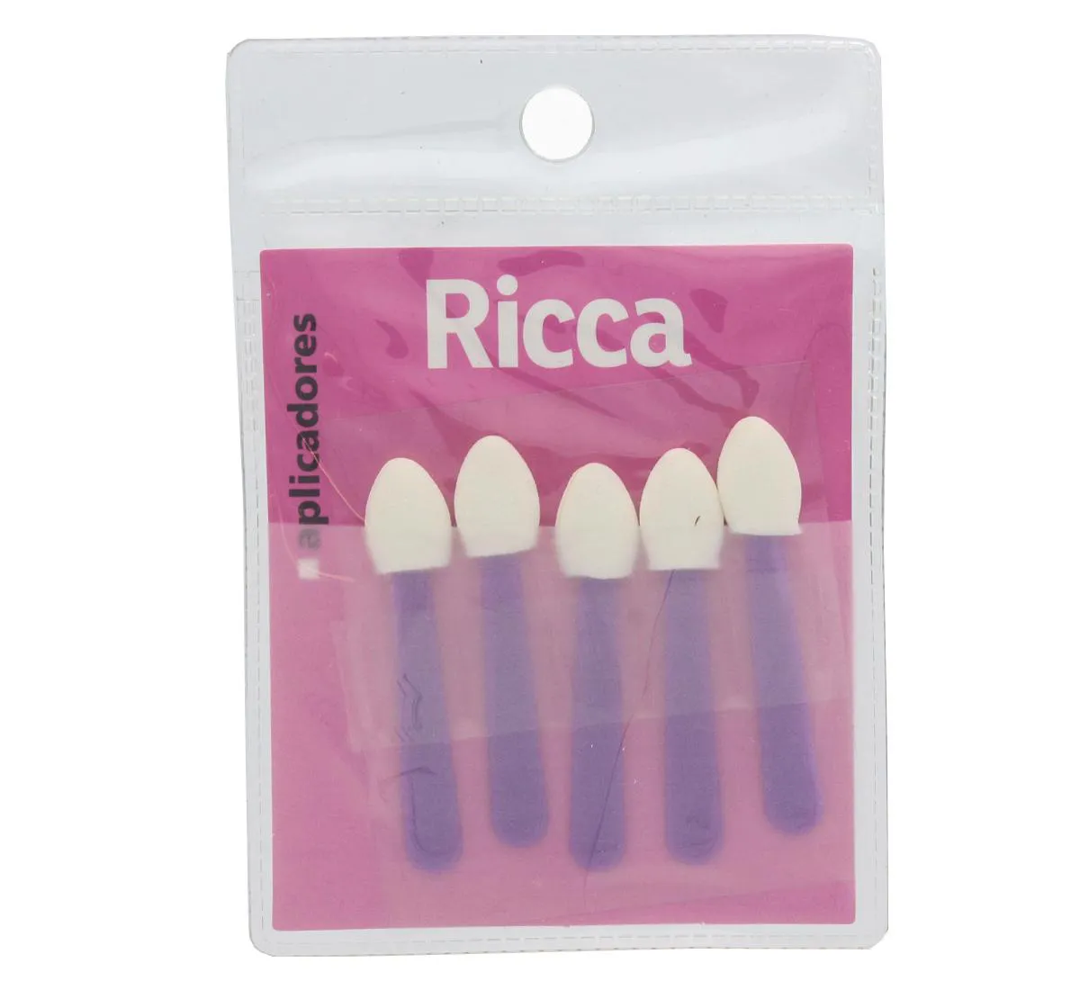 Conjunto de Pinceis Aplicadores de Sombra com 5 unidades