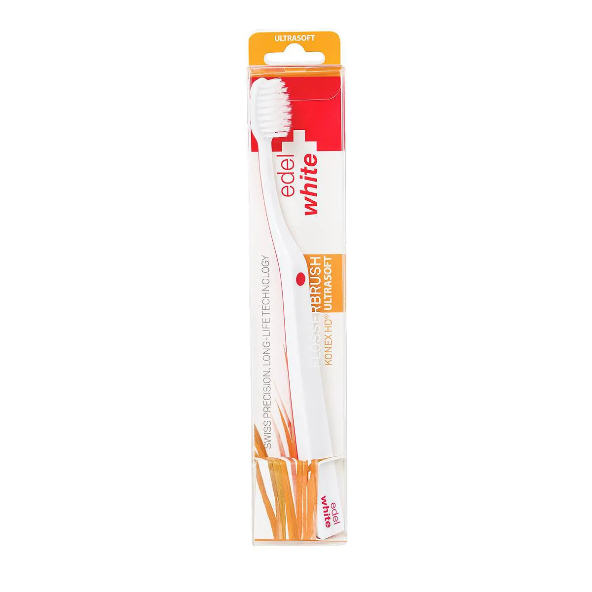 Escova de dentes Edel White Flosserbrush Ultrasoft EW-VSD