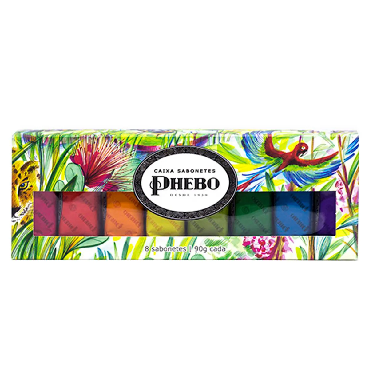 Kit Sabonete Phebo Amazônia com 8 Unidades