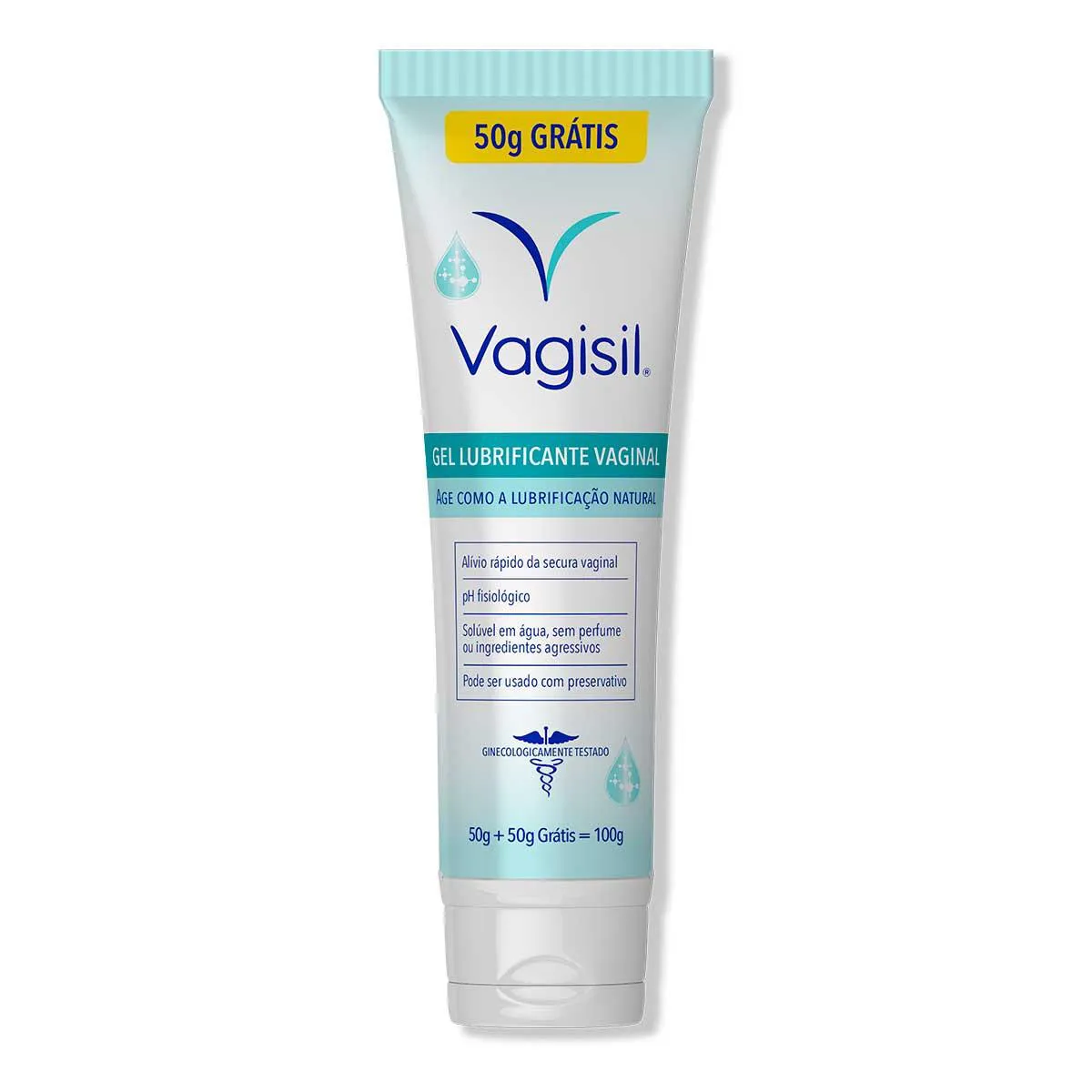 Gel Lubrificante Vaginal Vagisil com 100g
