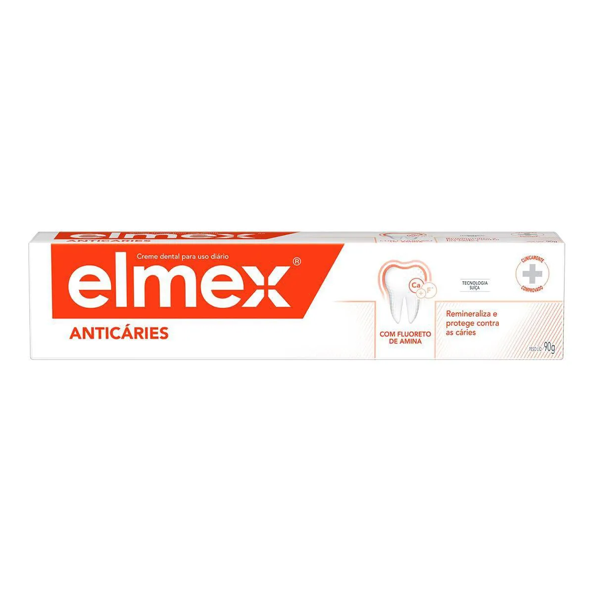 Creme Dental Elmex Anticáries 90g