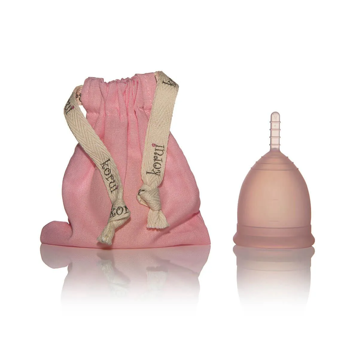 Coletor Menstrual Korui Flor de Cerejeira Tamanho Leve com 1 unidade
