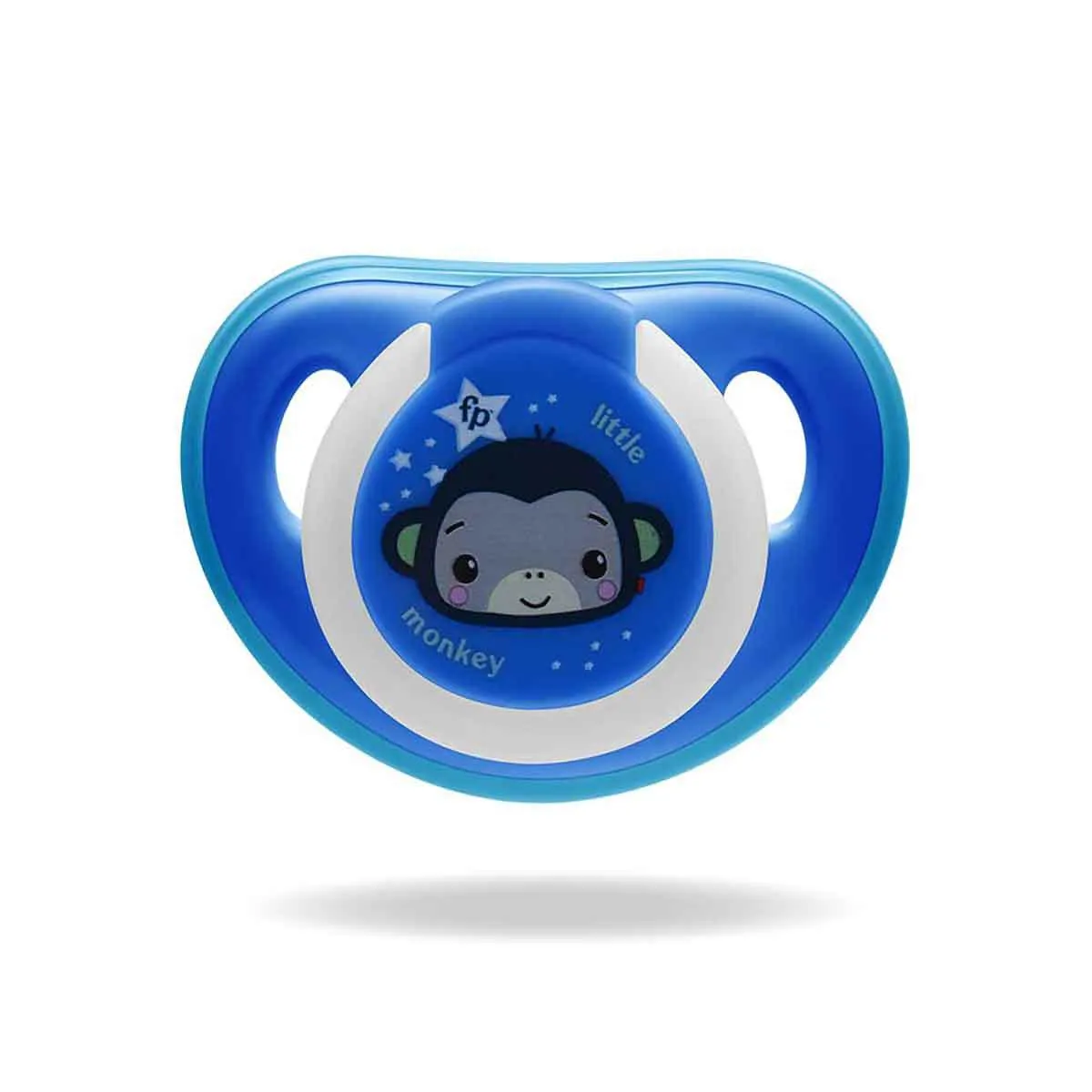 Chupeta Fisher-Price First Moments Glow com Case Esterilizador Nº 2 Azul  - 1 Unidade