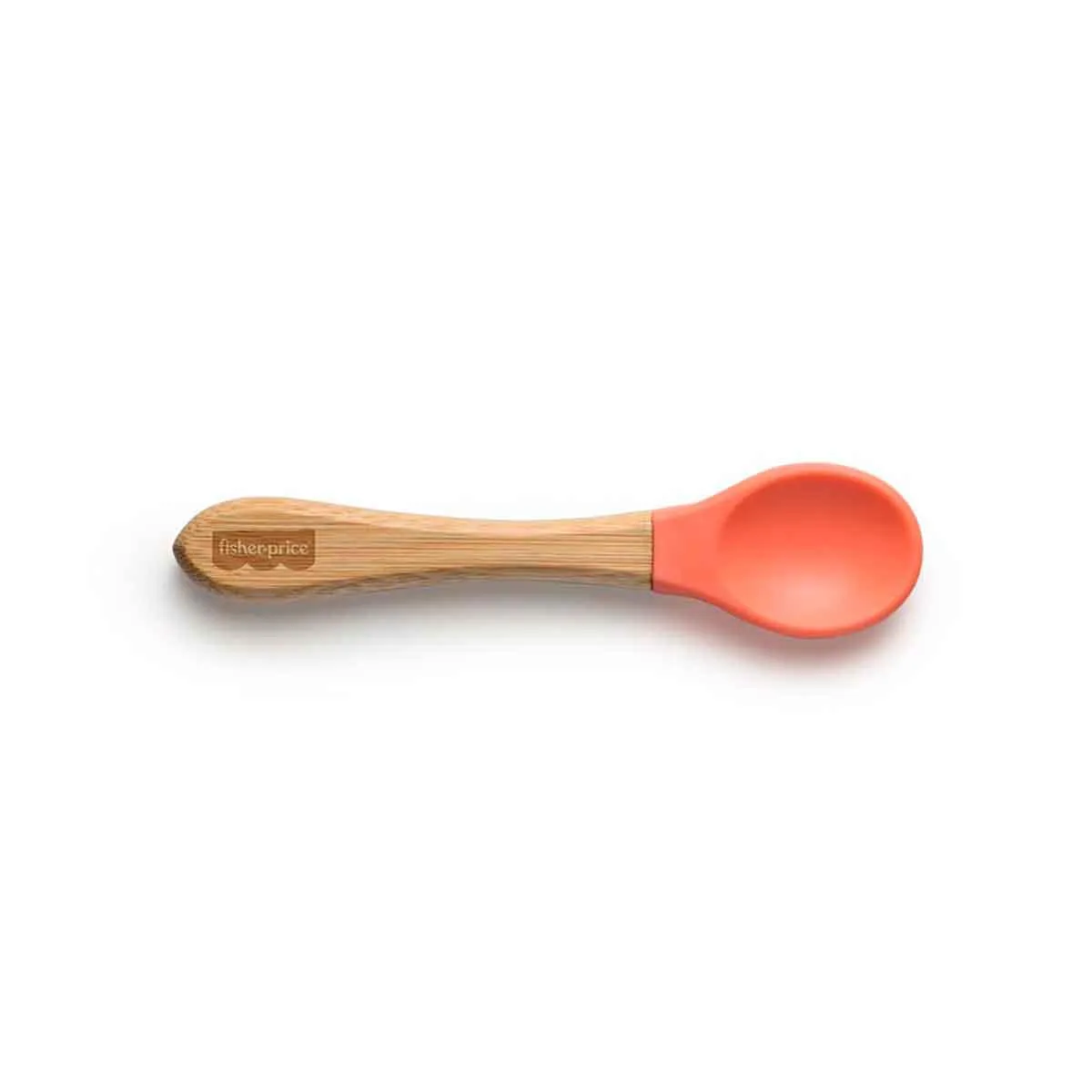 Colher de Treinamento Cabo Curto Fisher-Price Bam N'Boo Rosa - 1 Unidade