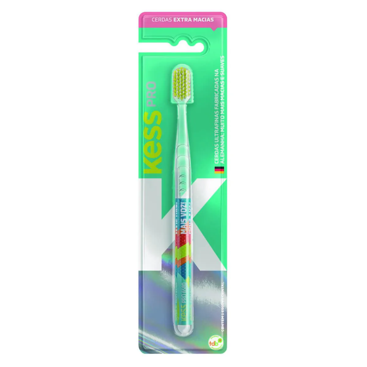Escova de Dente Kess Pro Extra Macia - 1 Unidade
