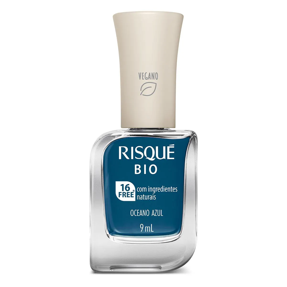 Esmalte Cremoso Risqué Bio 9ml - Oceano Azul