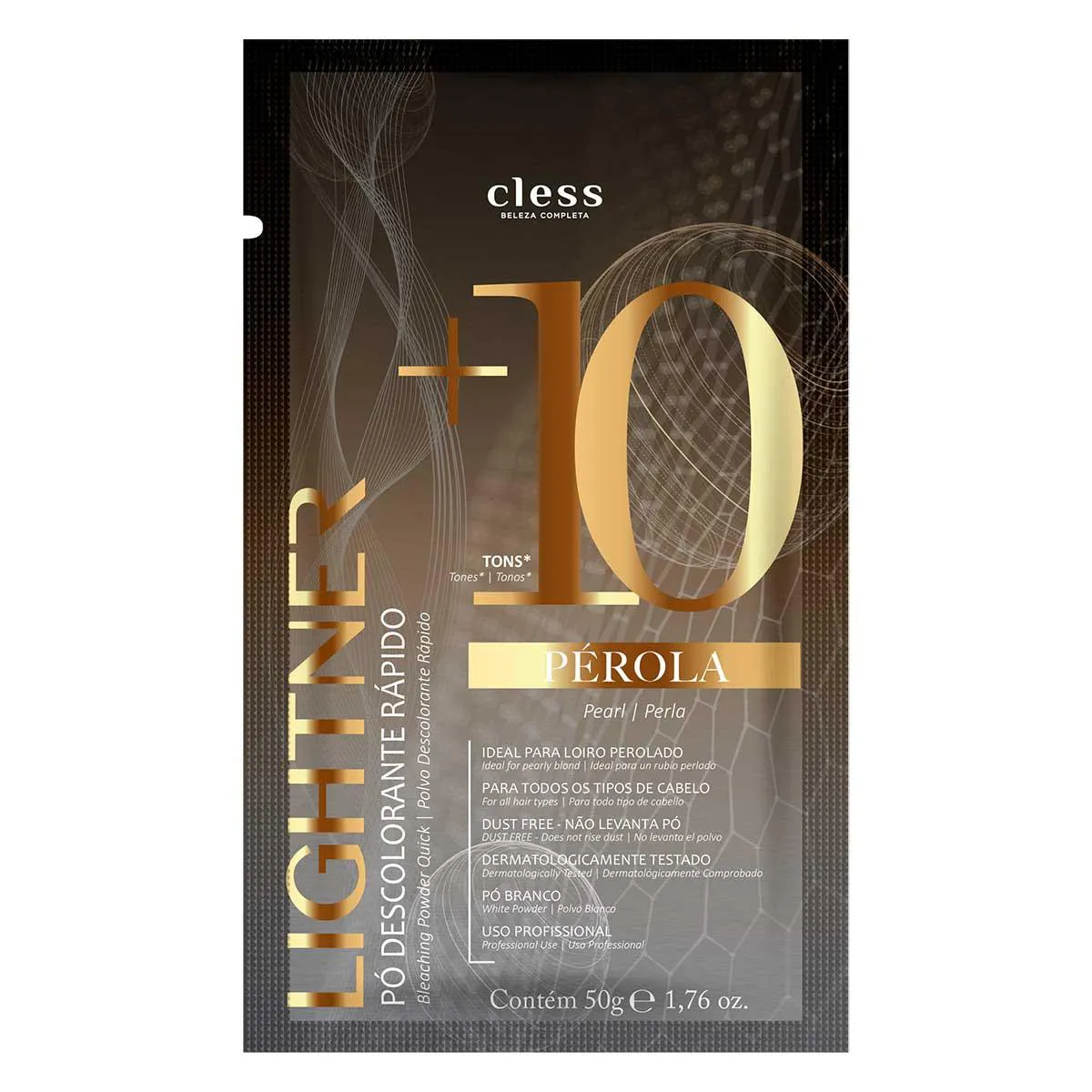 Pó Descolorante Lightner Pérola 10 tons 50g