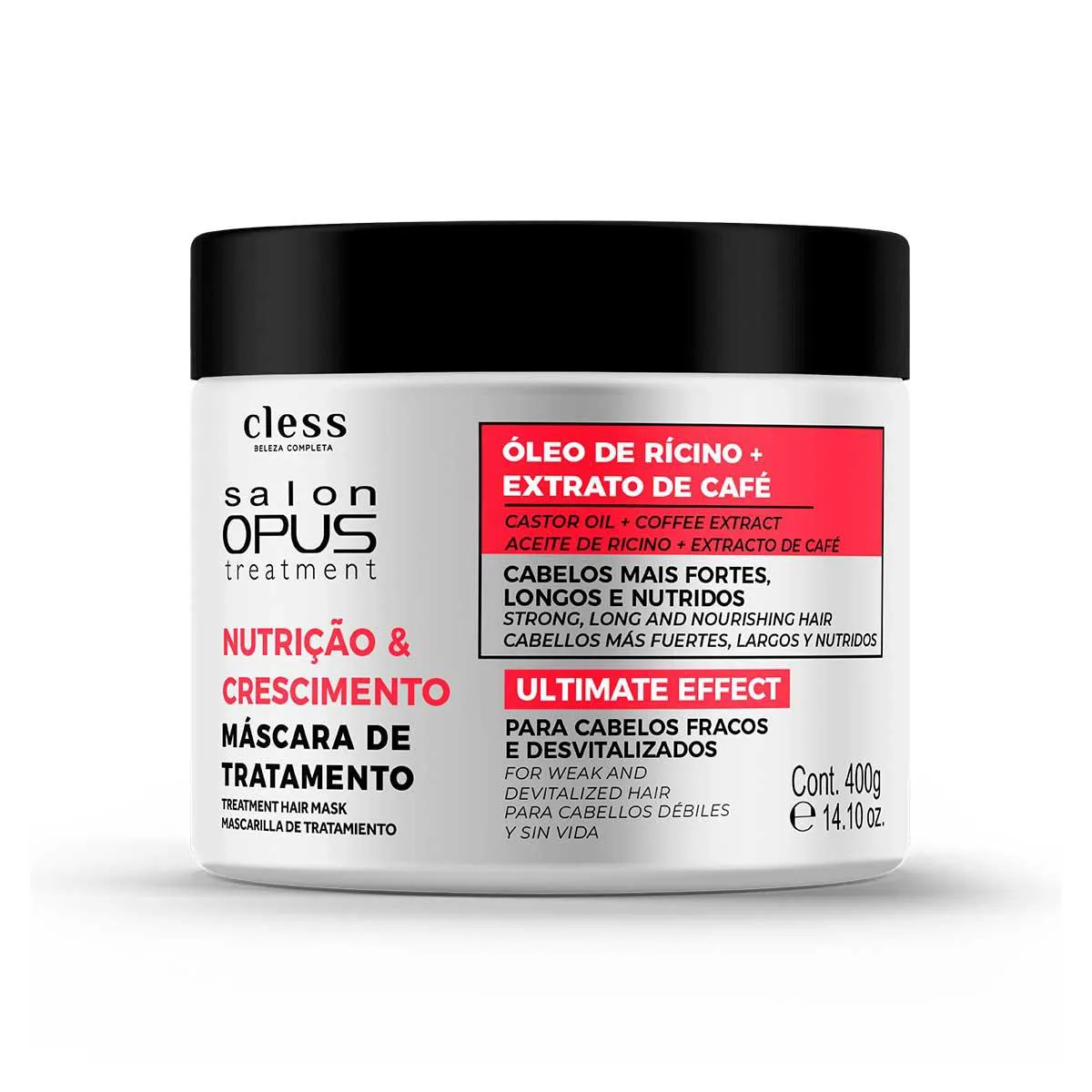 Máscara de Hidratação Salon Opus Nutrição & Crescimento 400g