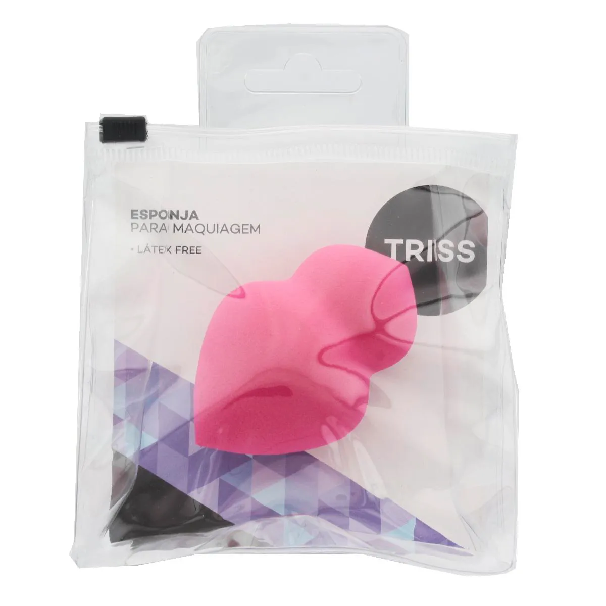Esponja de Maquiagem Triss Rosa 1 Unidade