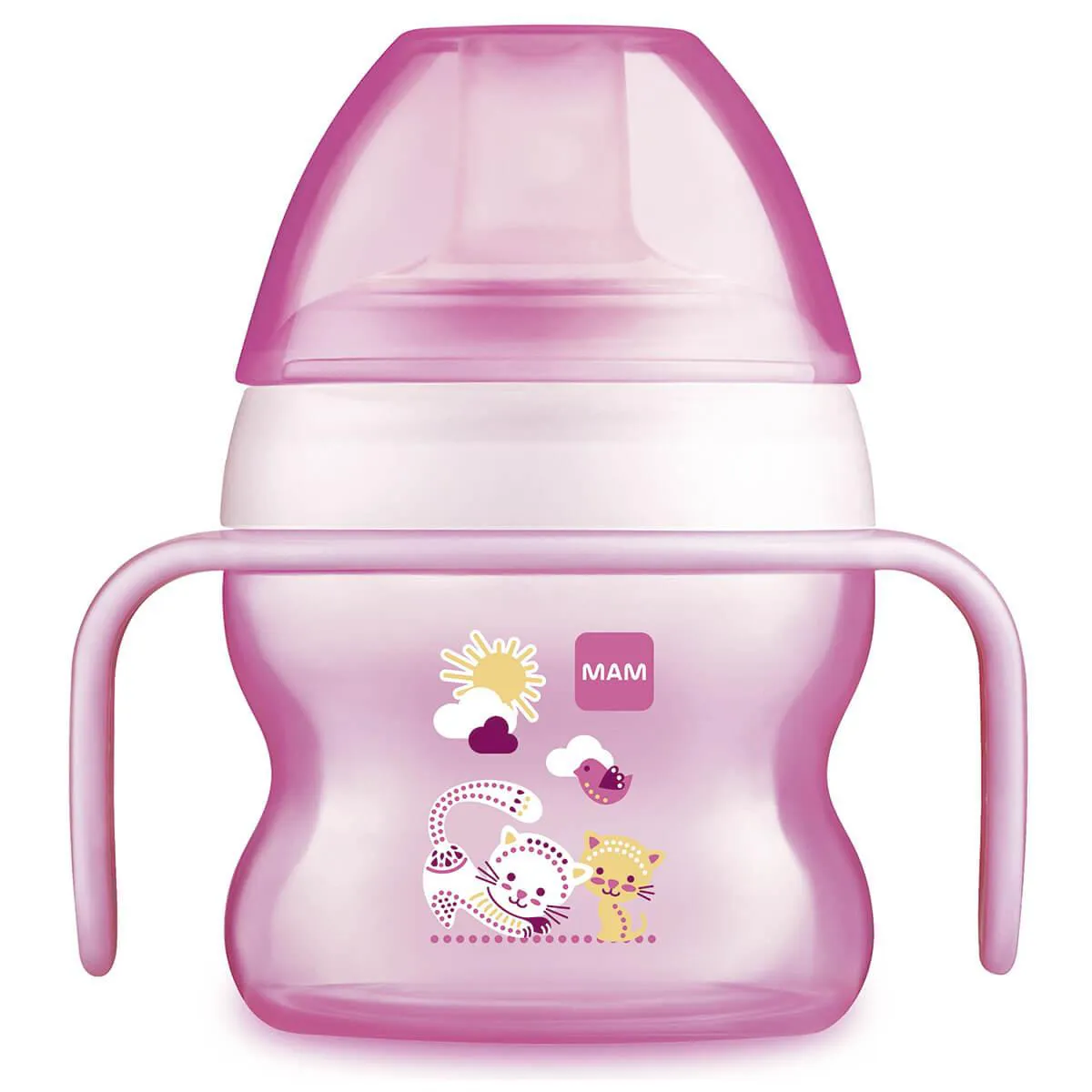 Copo de Transição MAM Starter Rosa 150ml - 1 unidade