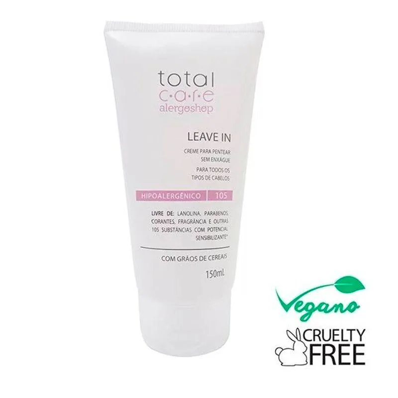 Leave In Hipoalergênico Total Care Alegorshop 150ml