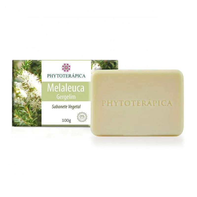 Sabonete em Barra Melaleuca e Gergelim Phytoterápica 100g