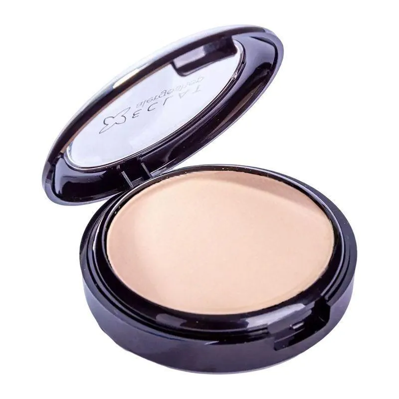 Pó Compacto Facial Hipoalergênico Eclat Cor 01 Bege Alergoshop 9g