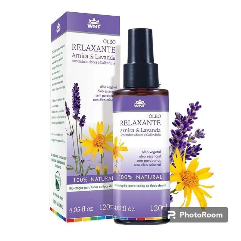 Óleo massagem relaxante aromagia 120ml