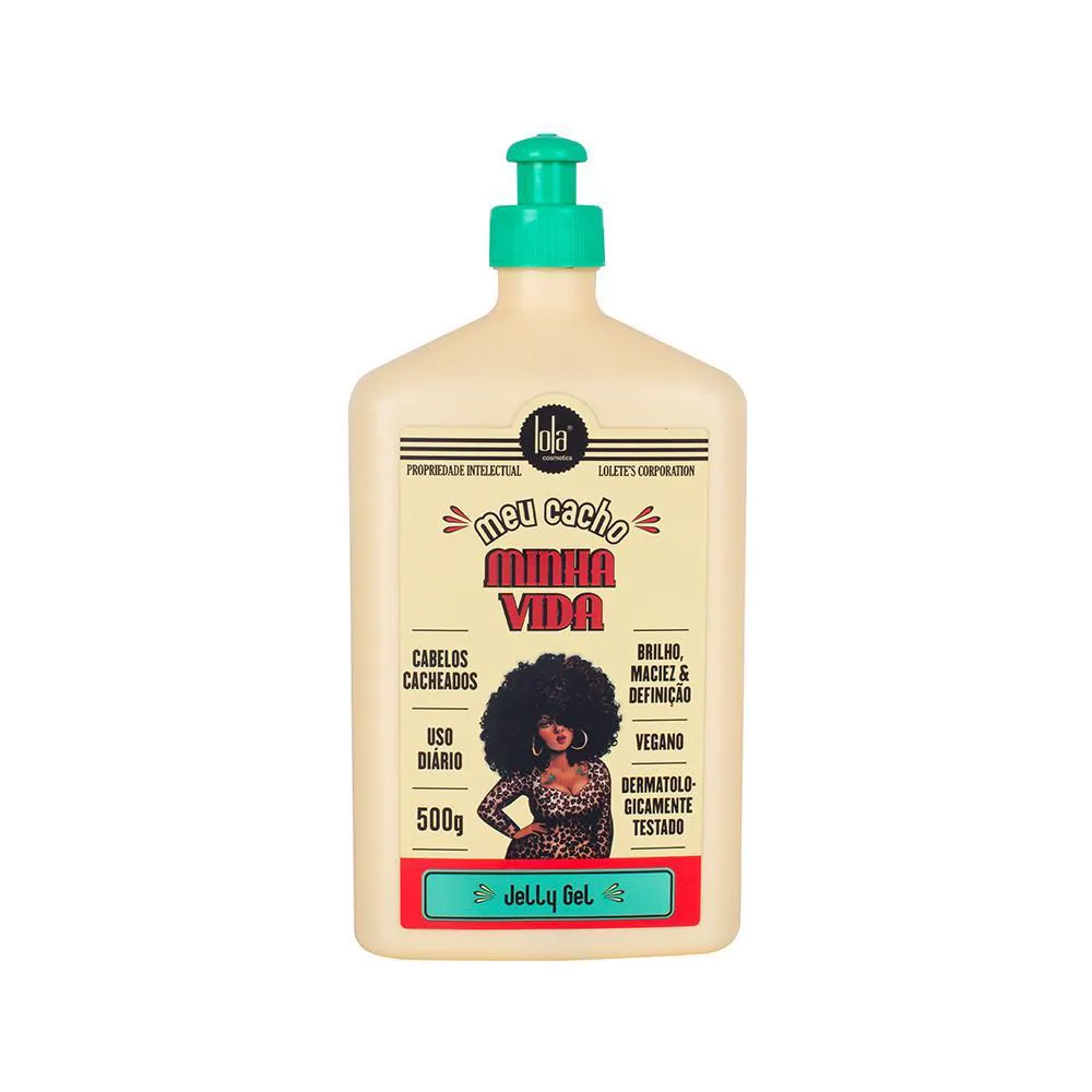 Jelly Gel Lola Cosmetics Meu Cacho Minha Vida Finalizador 500g