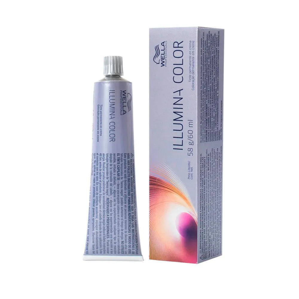 Wella Professionals Illumina Color 7/35 Louro Médio Dourado Acaju - Coloração 60ml