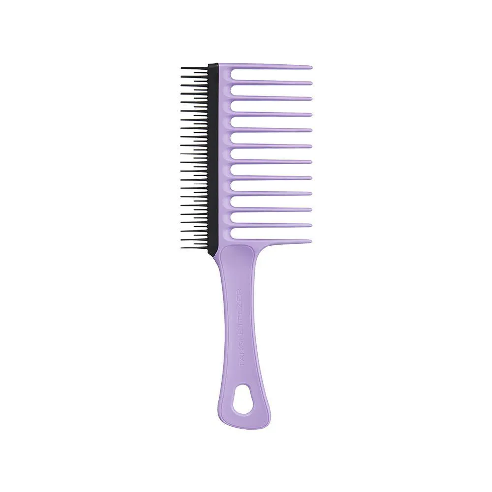 Tangle Teezer Combs Wide Tooth Pente para Desembaraçar Lilas E Preto