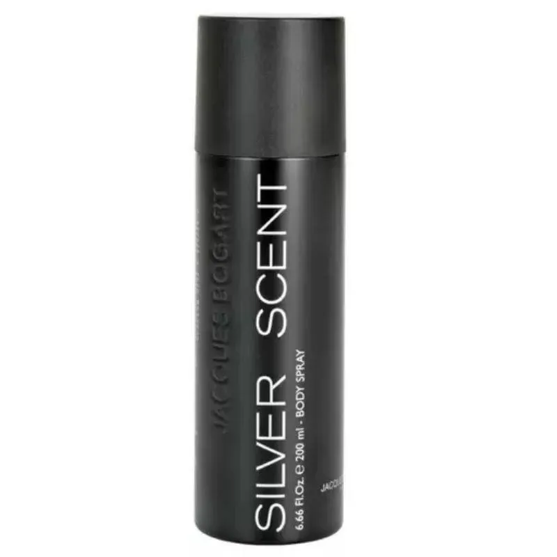 Desodorante Corporal Spray Jacques Bogart Paris Silver Scent Masculino 200ml