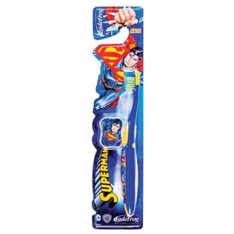 Escova Dental Jadefrog Superman Macia