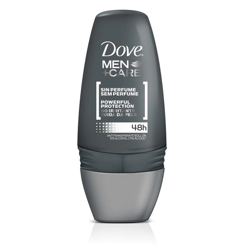 Desodorante Antitranspirante Roll-on Dove Men + Care sem Perfume 50ml