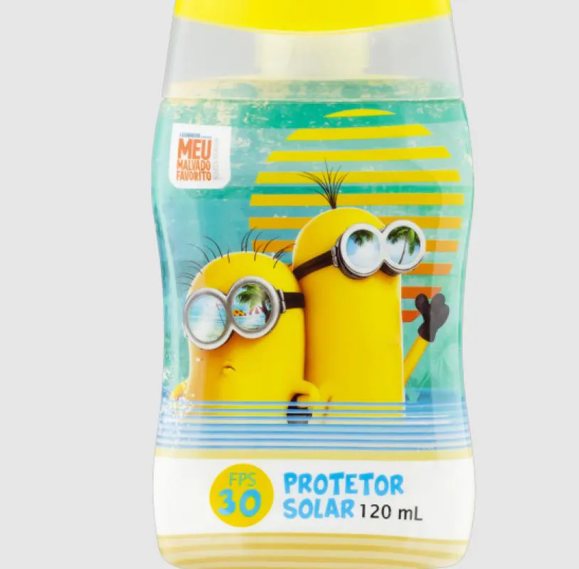 Protetor Solar Nutriex Fps30 Kids Minions 120ml