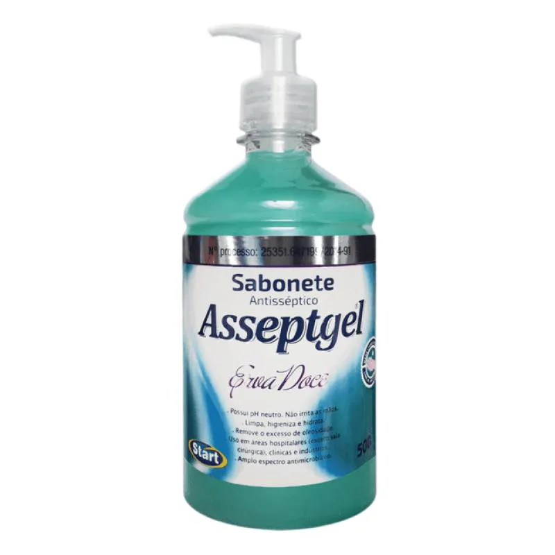 Sabonete Asseptgel Antisséptico 500ml