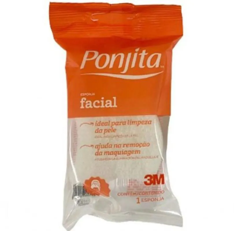 Esponja de Limpeza Facial Ponjita