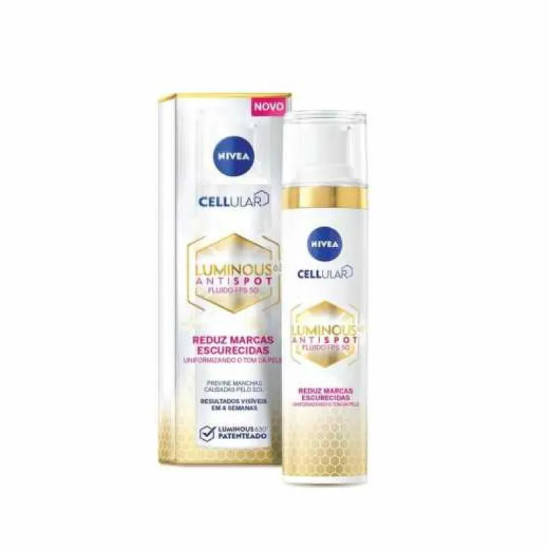 Fluído Facial Nivea Luminous 630º Fps50 40ml
